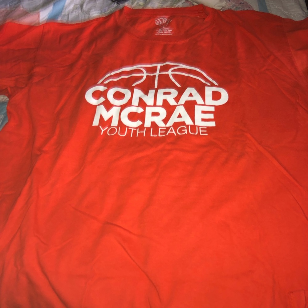 Orange Conrad McRae league shirt